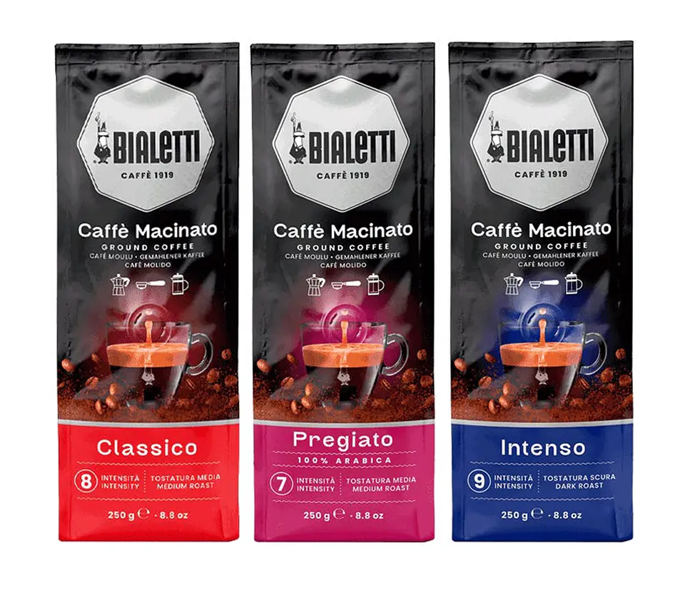 Café BIALETTI Molido Universal 3 unidades x 250 gr 2