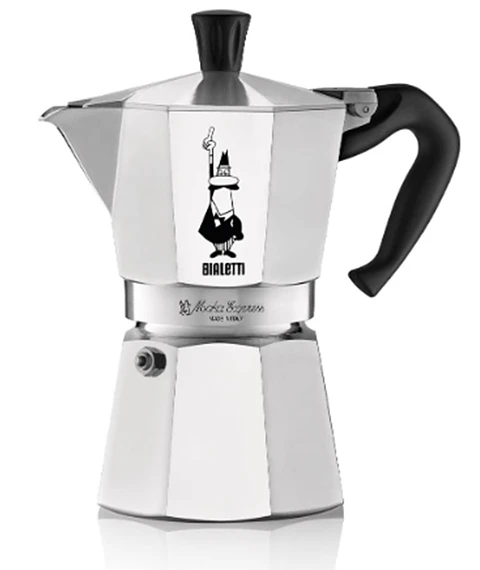 Cafetera Italiana BIALETTI Moka Express 6 tazas de espresso