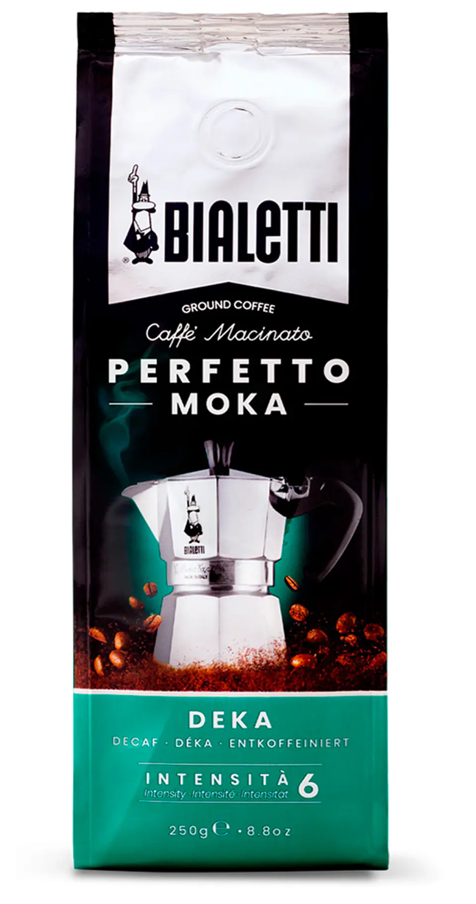 Café Bialetti Molido Perfetto Moka Descafeinado 250 gr 1