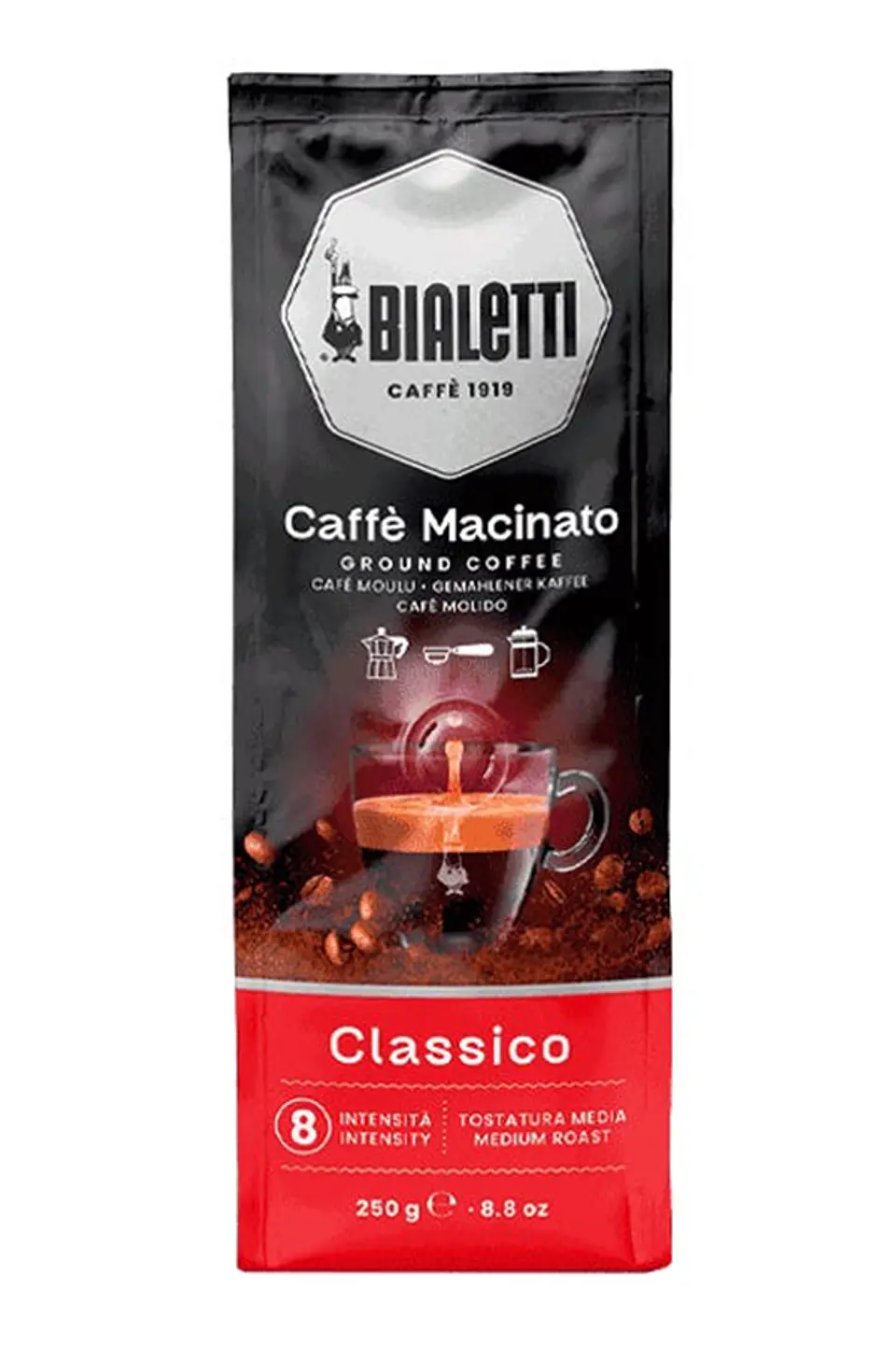 Café Bialetti Molido Universal Classico 250 gr 1