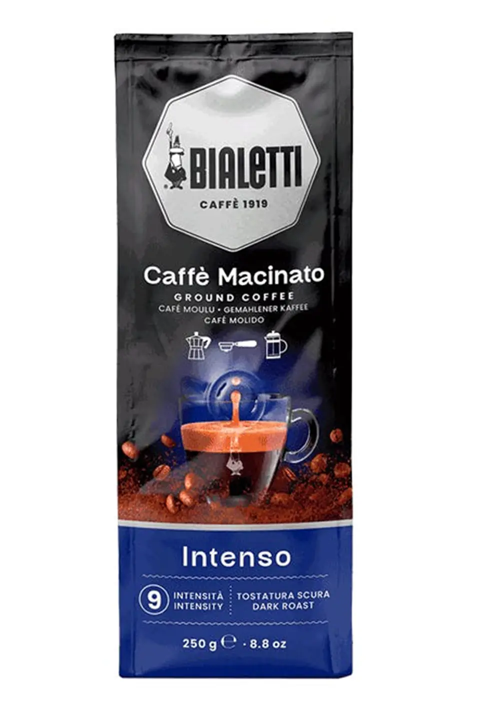 Café Bialetti Molido Universal Intenso 250 gr 1