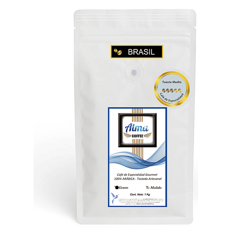 ☕️ Promoción Café de Especialidad Brasil 100% Arábica "Tueste Medio" 1Kg 