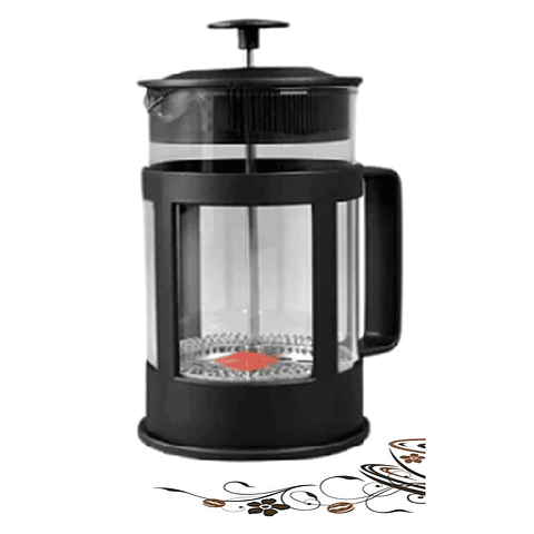 Cafetera Prensa Francesa Caffettiera 600 ml Oroley Blanco o Negro