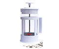 Cafetera Prensa Francesa Caffettiera 600 ml Oroley Blanco o Negro