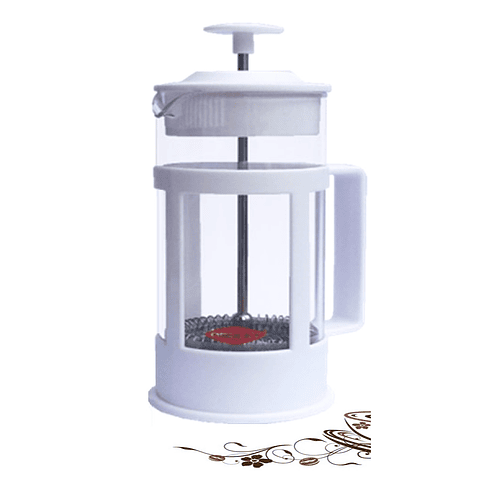 Cafetera Prensa Francesa Caffettiera 600 ml Oroley Blanco o Negro