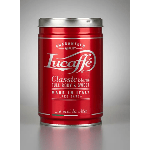 Café Lucaffe Classic Molido 80% Arábica 250 gr Tarro