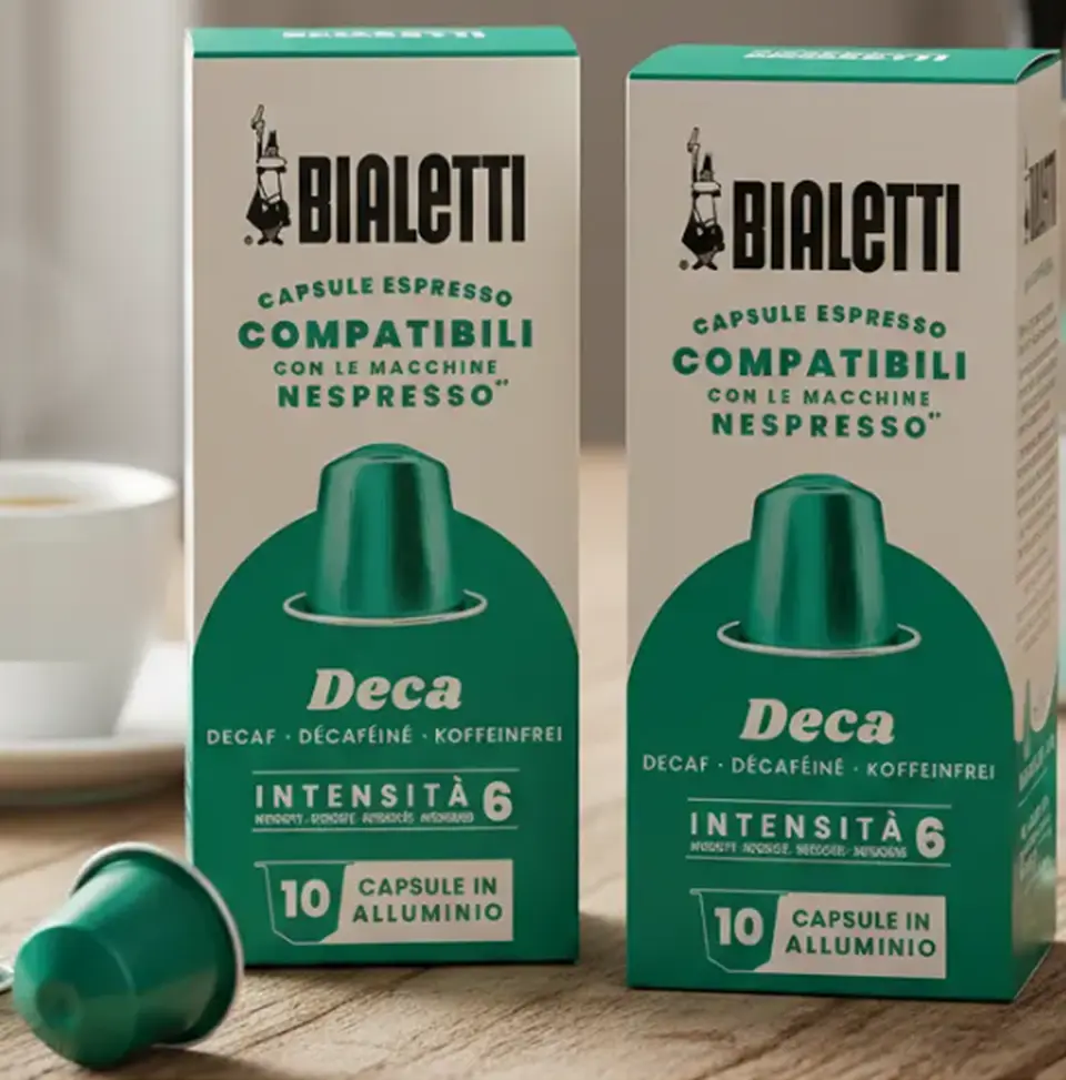 Cápsulas café BIALETTI Descafeinado compatibles Nespresso ® (2 cajas) 2