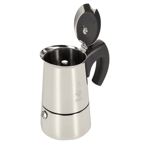 Cafetera Italiana BIALETTI Moka MUSA 6 tazas de espresso 225 ml Inducción