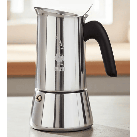 Cafetera Italiana BIALETTI Moka VENUS 6 tazas 235 ml Inducción