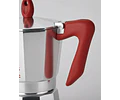 Cafetera Italiana PEDRINI Moka 9 tazas mango rojo