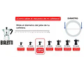 Repuesto Empaque Bialetti Cafetera Moka Italiana Bialetti 3 - 4 Tazas