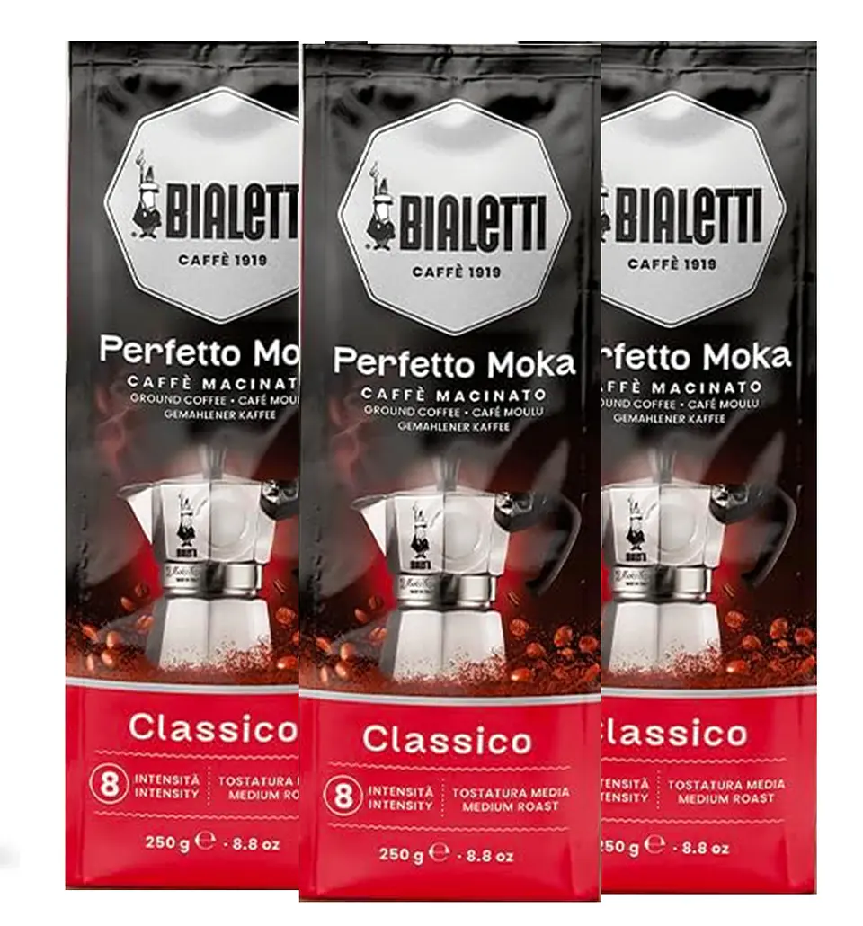 Café Bialetti Molido Perfetto Moka Classico 3 unidades x 250 gr  1