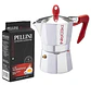 Cafetera Italiana PEDRINI Moka 3 tazas espresso y Café Molido Italiano Pellini Espresso 250gr - Miniatura 1