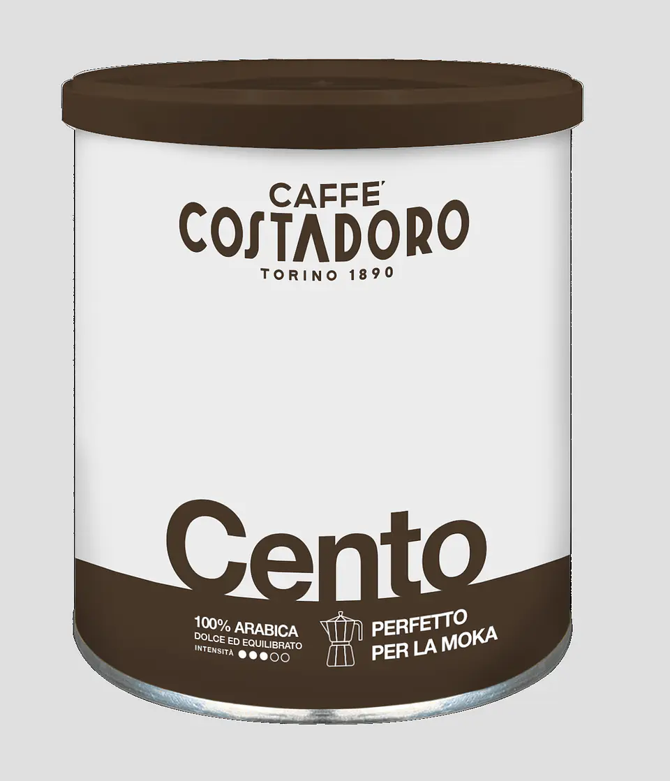 Cafetera Italiana PEDRINI Moka 3 Tazas espresso y Café Molido Italiano Cento 250gr 3