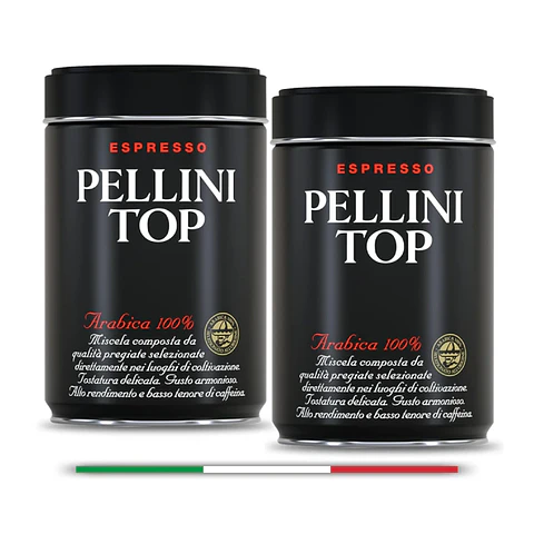 Café Molido Italiano Pellini Top Espresso Moka 100% arábica Molido