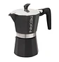 Cafetera Italiana PEDRINI Moka 6 tazas espresso Negra - Miniatura 5