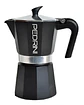 Cafetera Italiana PEDRINI Moka 6 tazas espresso Negra - Miniatura 6