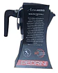 Cafetera Italiana PEDRINI Moka 6 tazas espresso Negra - Miniatura 4