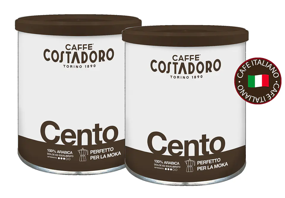 Café Costadoro Italiano Cento Moka 100% arábica Molido 2x16.990 3