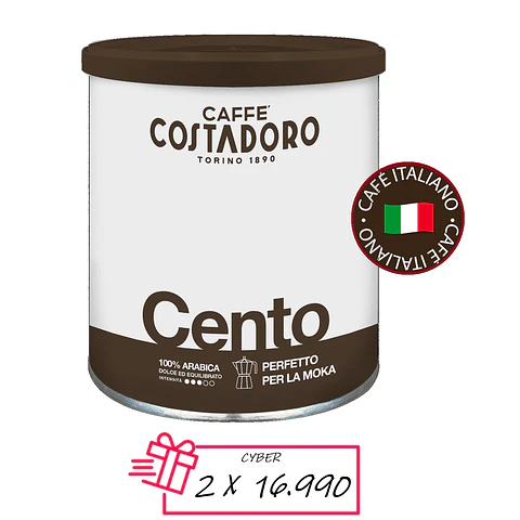 Café Costadoro Italiano Cento Moka 100% arábica Molido 2x16.990