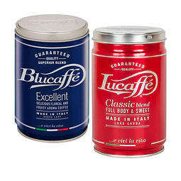 Café Lucaffe Blucaffe  + Cafe Lucaffe Classic