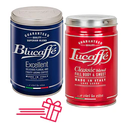 Café Lucaffe Blucaffe  + Cafe Lucaffe Classic