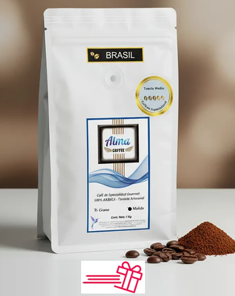 ☕️ Promoción Café de Especialidad Brasil o Colombia 100% Arábica "Tueste Medio" 1Kg 