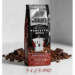 Café Bialetti Molido Perfetto Moka Chocolate 250 gr