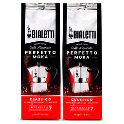 Café BIALETTI Molido Perfetto Moka 2 unidades x 250 gr