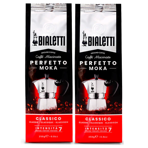 Café BIALETTI Molido Perfetto Moka 2 unidades x 250 gr