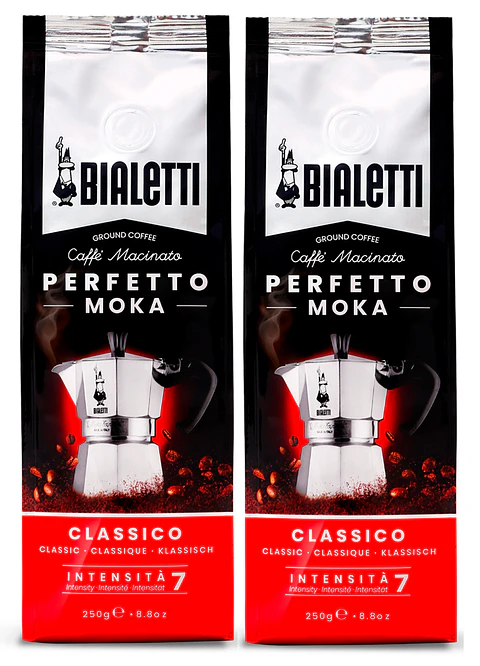 Café BIALETTI Molido Perfetto Moka 2 unidades x 250 gr