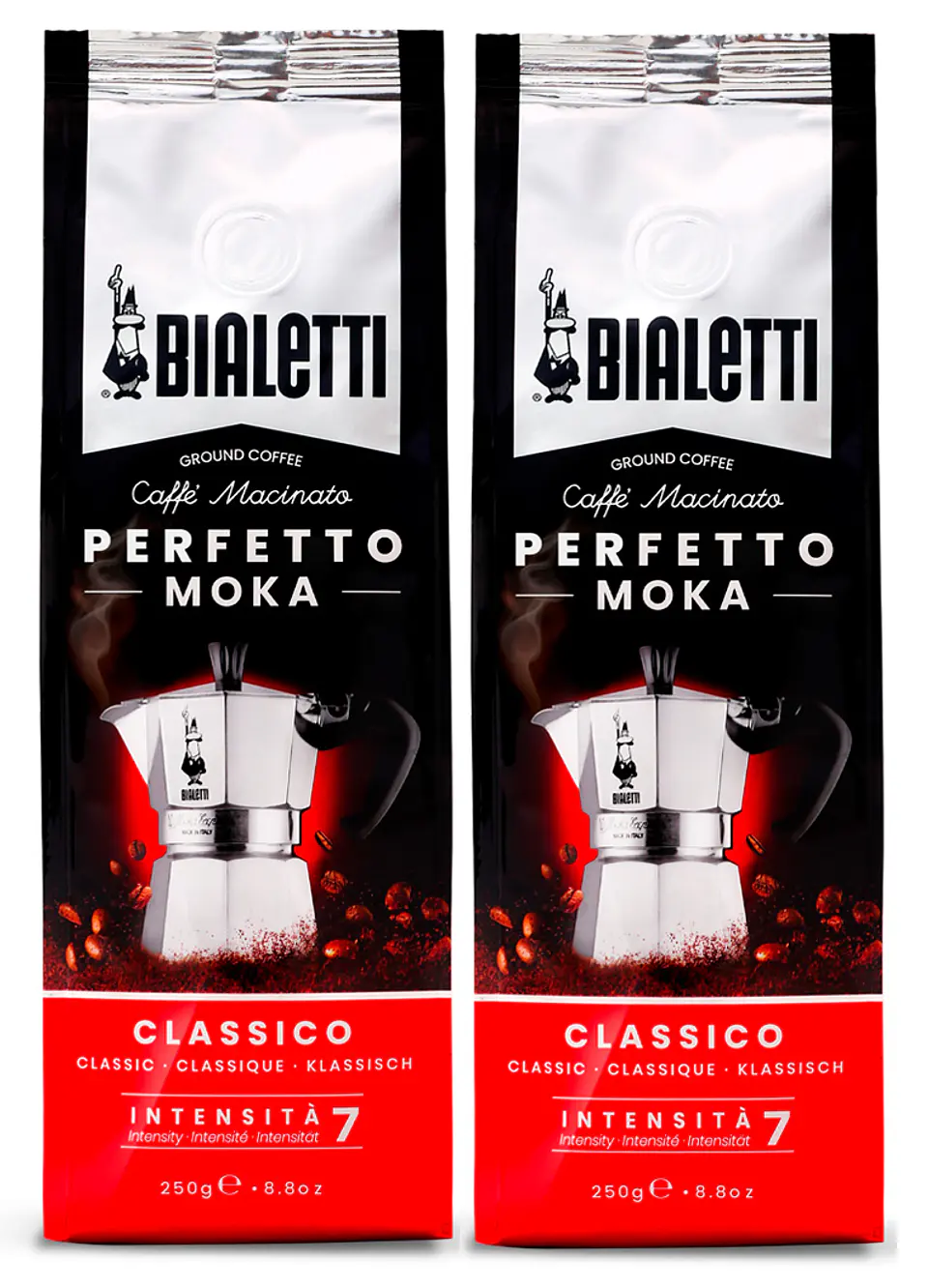 Café BIALETTI Molido Perfetto Moka 2 unidades x 250 gr 1