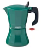 Cafetera Moka Italiana Express Petra Inducción Oroley 9 Tazas Azul o Verde - Miniatura 2
