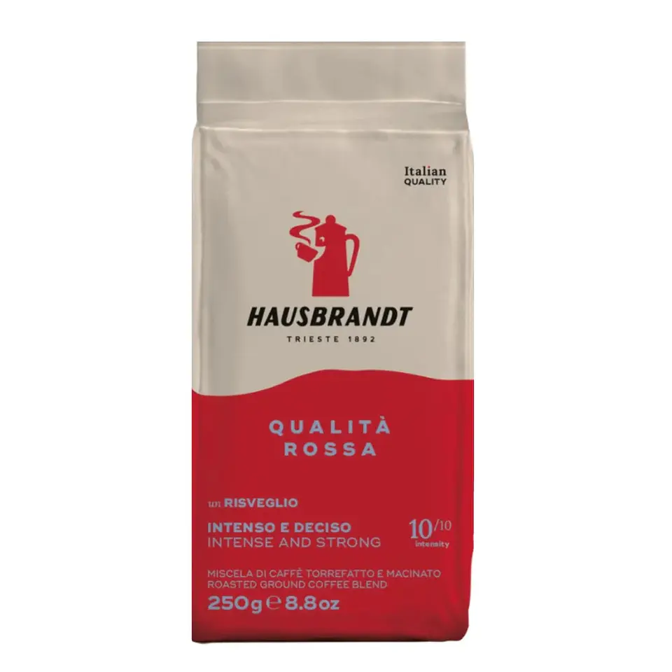 Café Hausbrandt Qualità Rossa (Tueste Italiano) Molido 250 gr 1