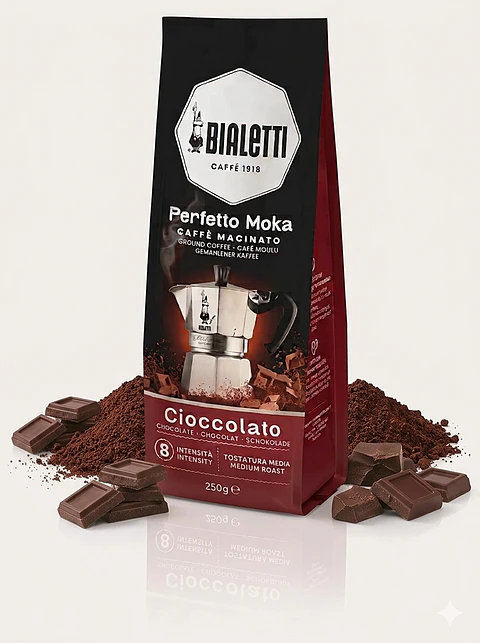 Café Bialetti Molido Perfetto Moka Chocolate 250 gr