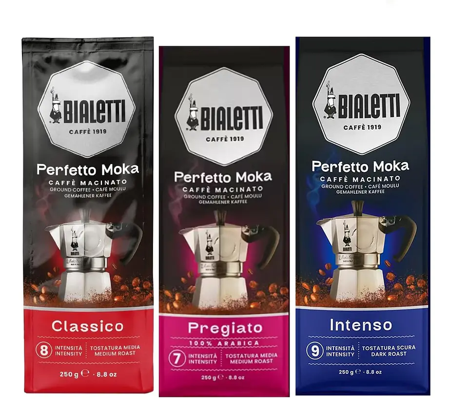 Café Bialetti Molido Perfetto Moka 3 unidades x 250 gr 1