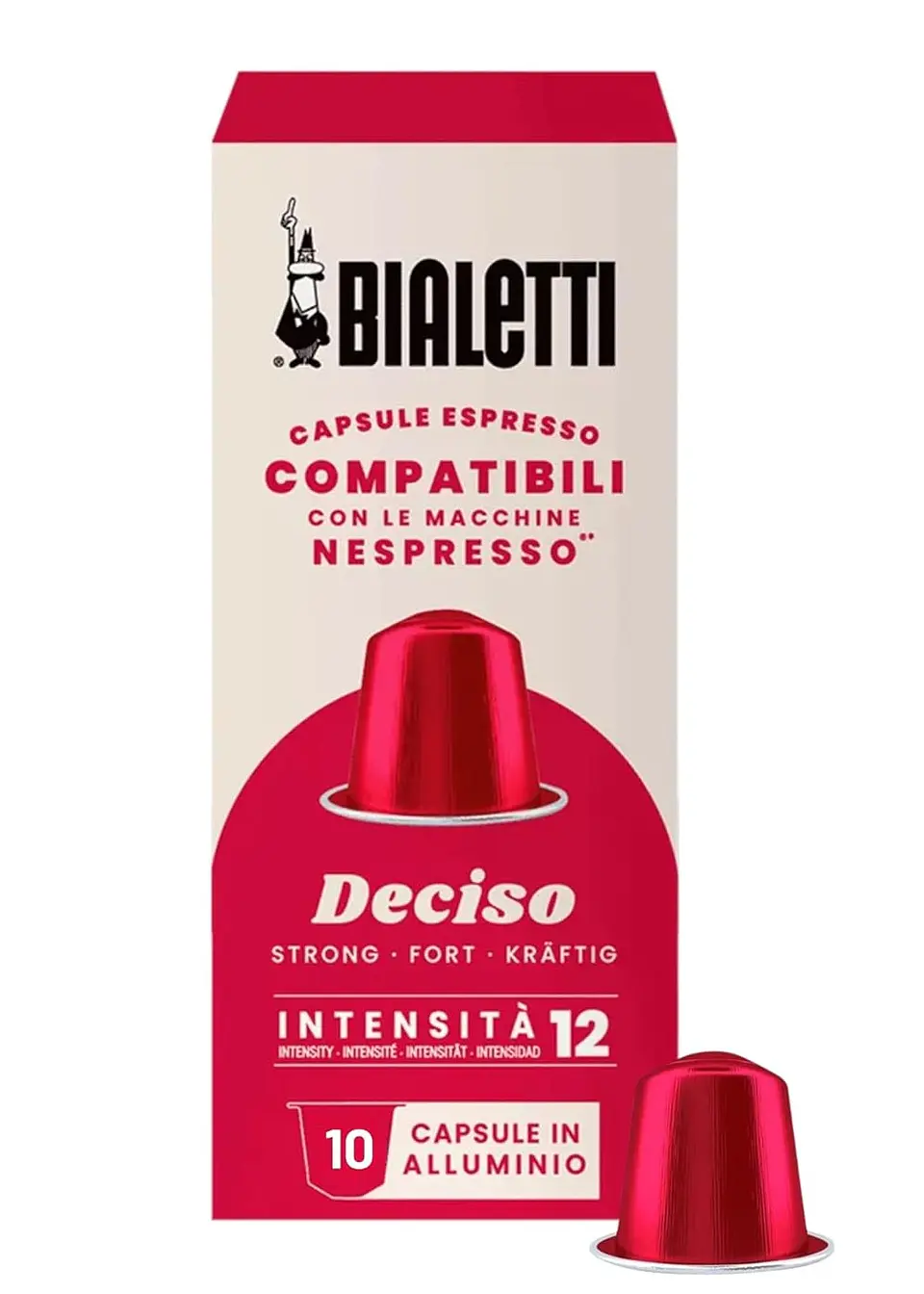 Cápsulas café BIALETTI Intenso Deciso compatibles Nespresso ® (2 cajas) 3