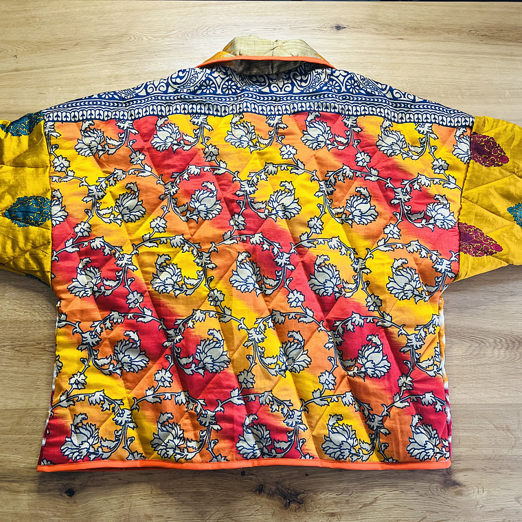 Chaqueta acolchada estilo Kimono Oversized  3