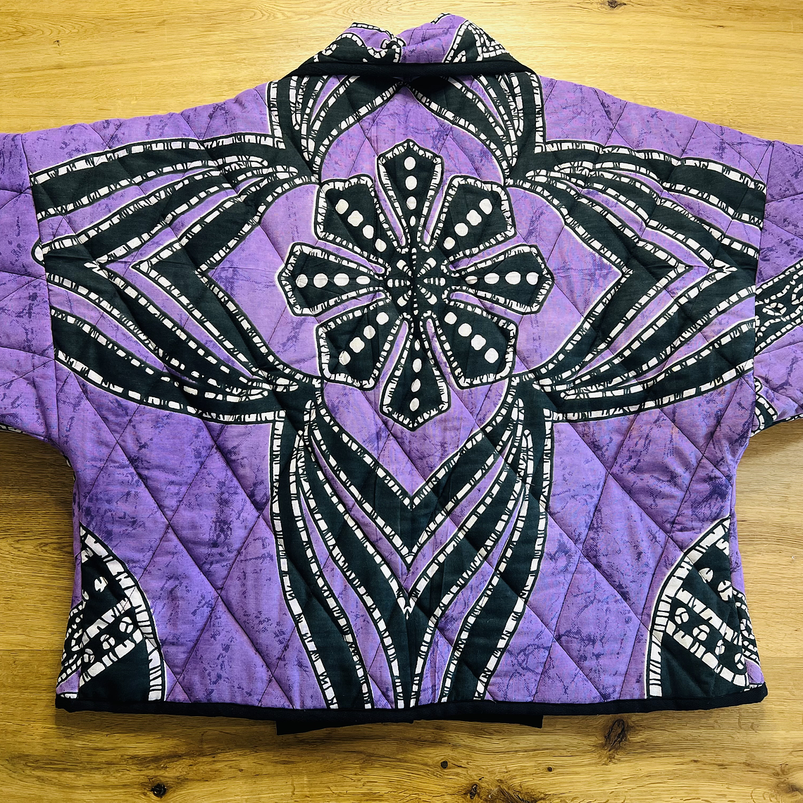 Chaqueta acolchada estilo Kimono Oversized  3