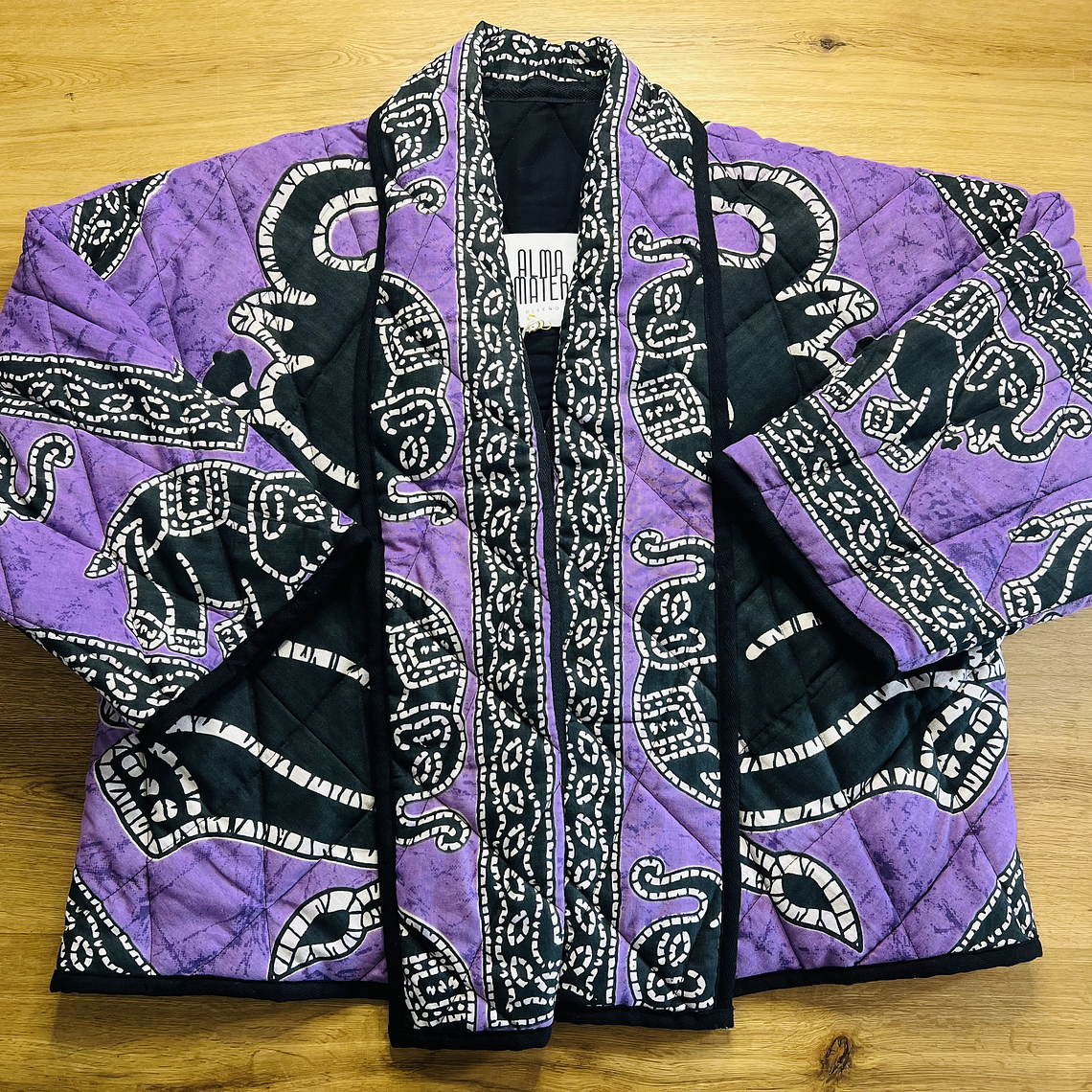 Chaqueta acolchada estilo Kimono Oversized  1