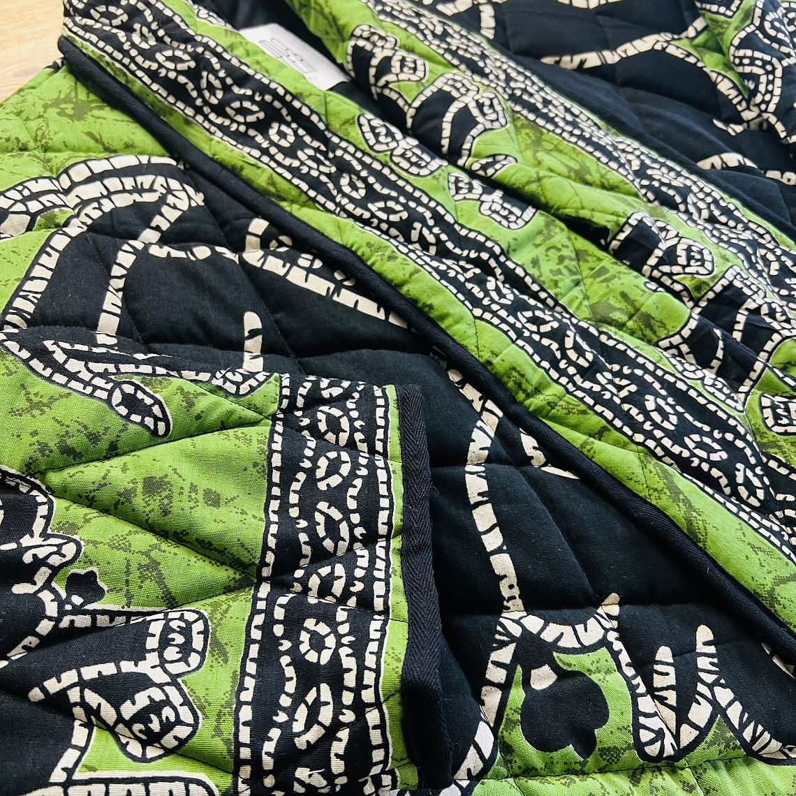 Chaqueta acolchada estilo Kimono Oversized  2