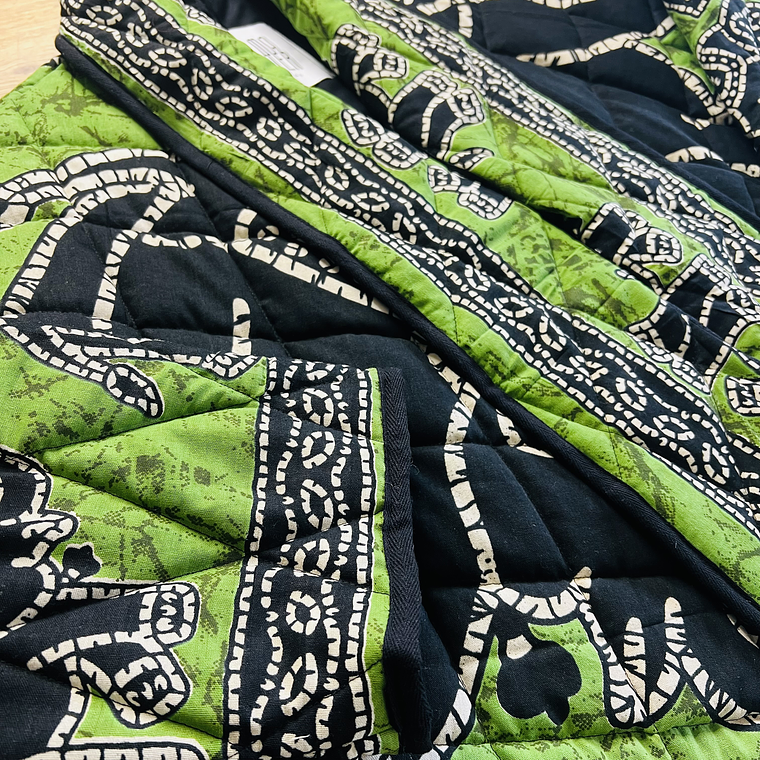 Chaqueta acolchada estilo Kimono Oversized  2