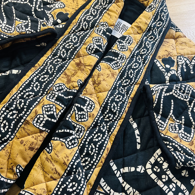 Chaqueta acolchada estilo Kimono Oversized  2