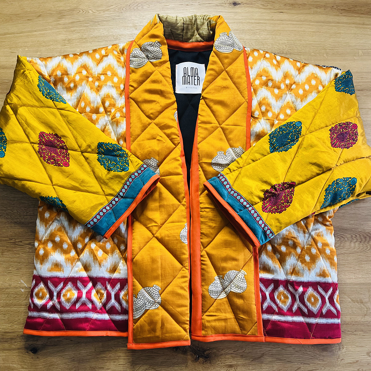 Chaqueta acolchada estilo Kimono Oversized  1