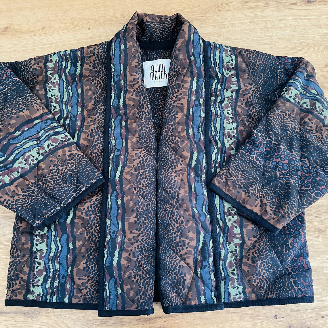Chaqueta acolchada estilo kimono Oversized  1