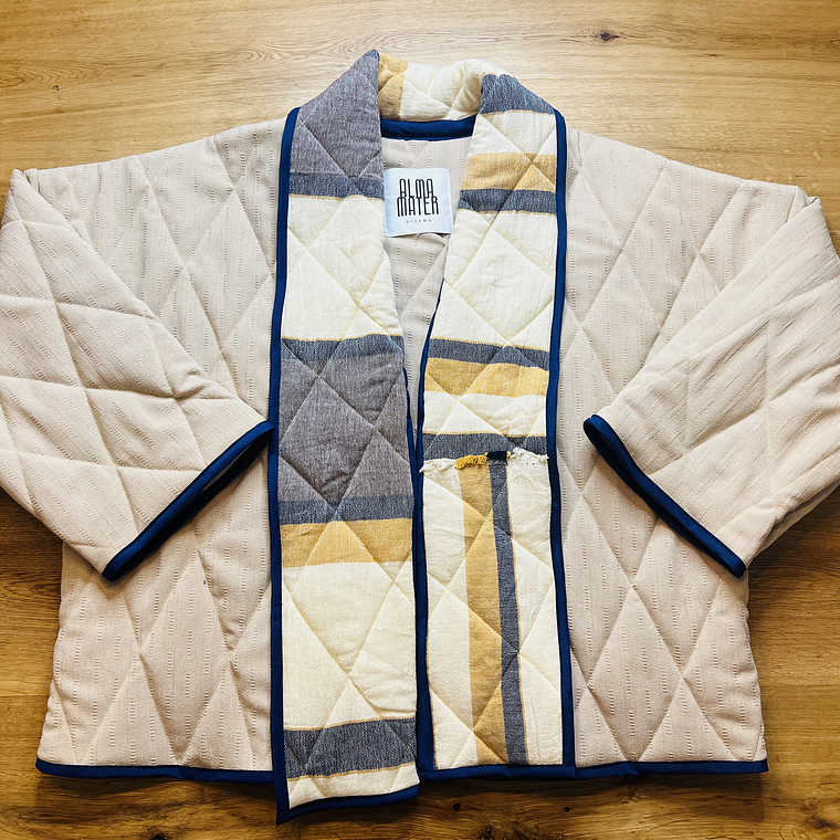 Chaqueta acolchada estilo kimono Oversized  1