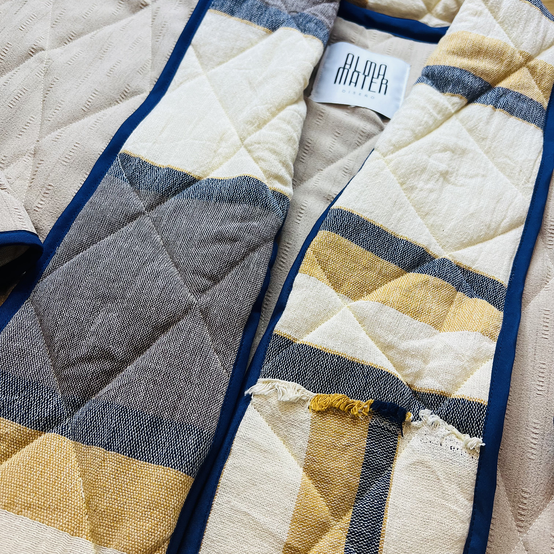 Chaqueta acolchada estilo kimono Oversized  3