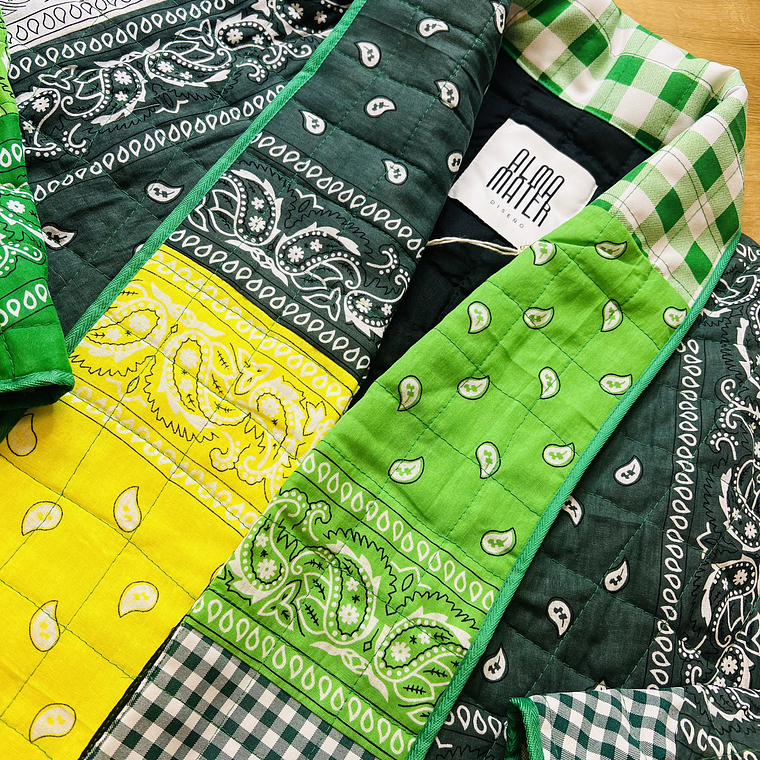  Chaqueta acolchada estilo kimono Oversized  4