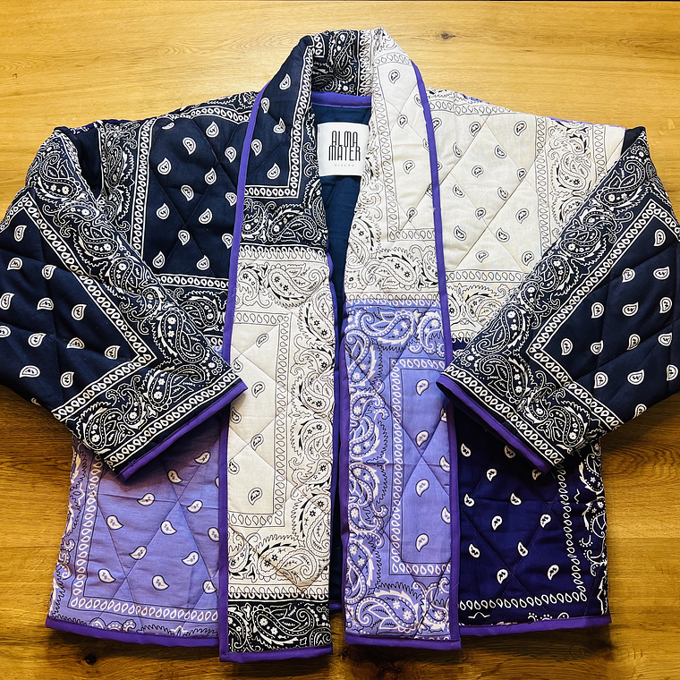 Chaqueta acolchada estilo kimono Oversized  1