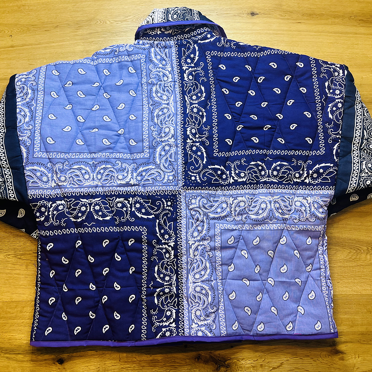 Chaqueta acolchada estilo kimono Oversized  2